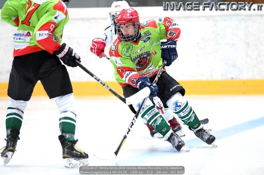 2018-04-27 Torneo Aosta 0830 Hockey Milano Rossoblu U15-Valpellice